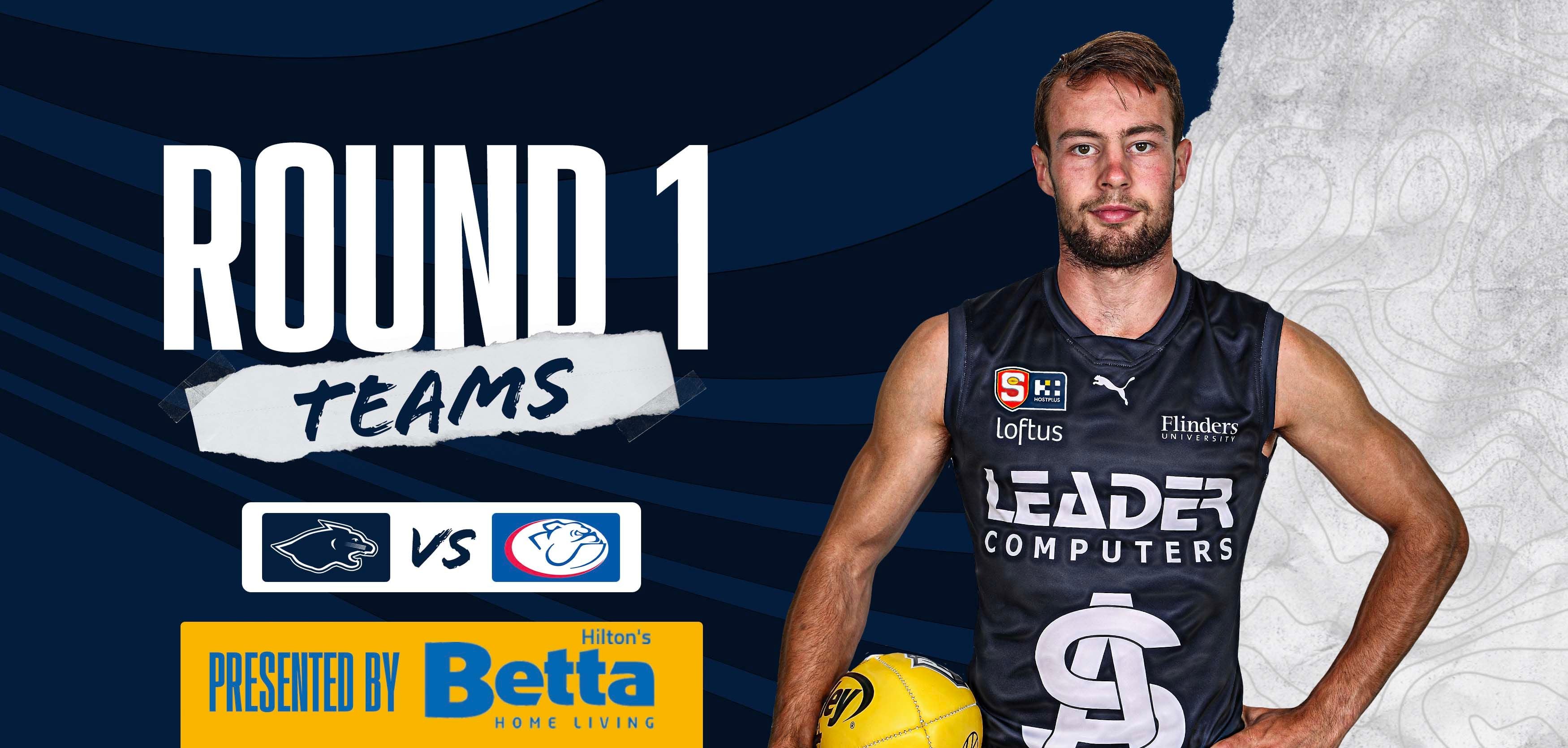 BETTA Team Selection: Round 1 v Centrals BETTA Team Selection: Round 1 v Centrals